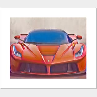 Ferrari LaFerrari Posters and Art